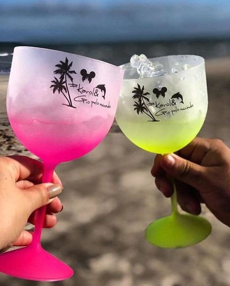 Taças de Gin Degradê